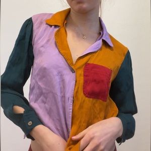 The Farm by anthropology button down blouse